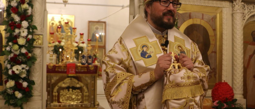 Преосвященнейший Вениамин, епископ Ардатовский и Атяшевский совершил Пасхальное богослужение в Никольском кафедральном соборе г.Ардатова