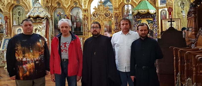 Паломники Ардатовской епархии посетили Свято-Андреевский мужской скит, подворье греческого монастыря Ватопед на Святой горе Афон