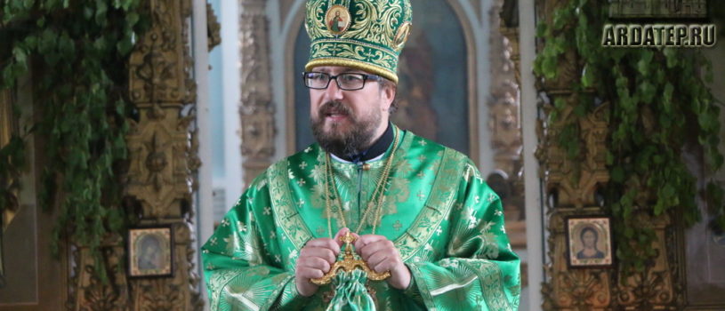 День Святого Духа на Казанском архиерейском подворье с.Маколово Чамзинского района