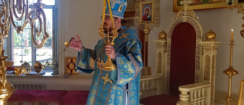 Архипастырь совершил Божественную литургию в Никольском кафедральном соборе г.Ардатова