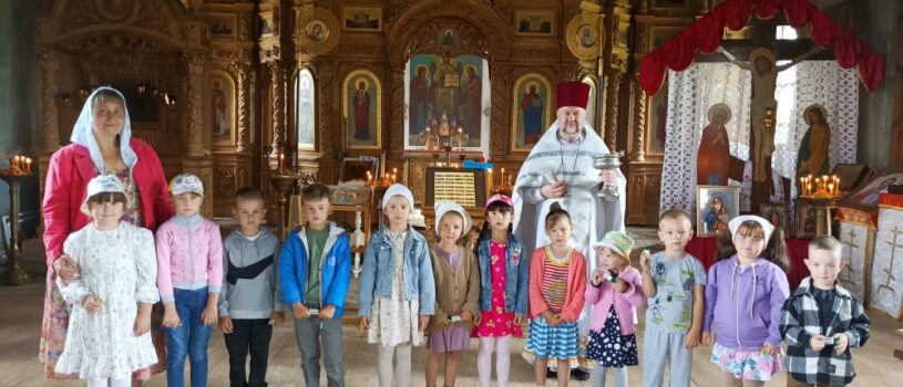 Память равноапостольной княгини Ольги почтили воспитанники Большеигнатовского детского сада