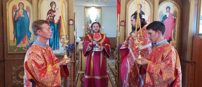Престольное торжество в Ильинском храме с.Тарасово Атяшевского района