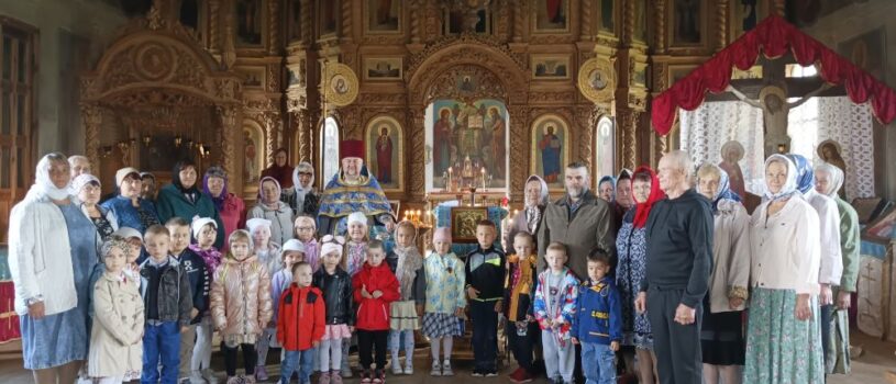 Воспитанники Большеигнатовского детского сада совершили память мучеников Адриана и Наталии
