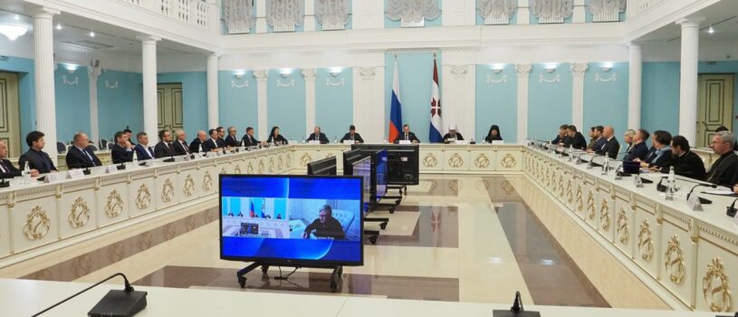 Архипастырь посетил итоговое заседание попечительского совета Саранской духовной семинарии