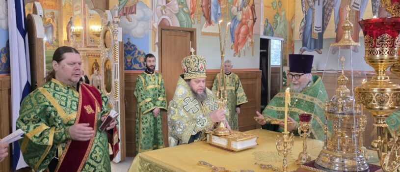 Суббота сырной седмицы в Андреевском кафедральном соборе п.Атяшево