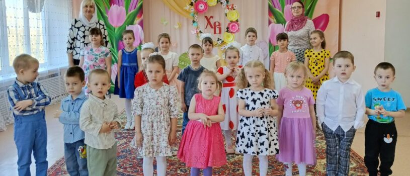 В Большеигнатовском детском саду встретили праздник Пасхи Христовой