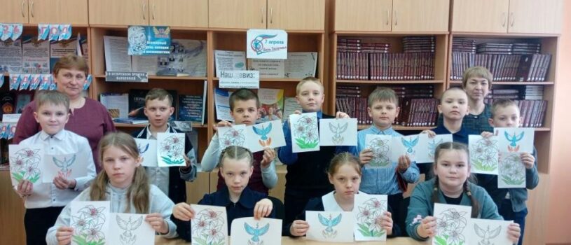 В Большеигнатовской СОШ прошел урок в честь праздника Благовещения Пресвятой Богородицы