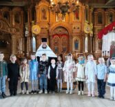 Благодарственный молебен для детей Большеигнатовского детского сада