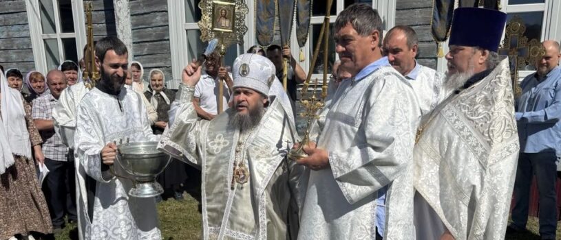 Престольное торжество в храме Вознесения Господня с.Атяшево