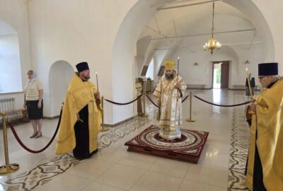 Всенощное бдение в Никольском кафедральном соборе г.Ардатова
