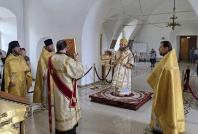 В День памяти и скорби Архипастырь совершил поминовение по всем жертвам ВОВ в Никольском кафедральном соборе г.Ардатова