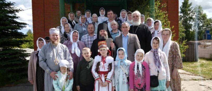 День Святого Духа в храме Живоначальной Троицы с.Сабанчеево Атяшевского района