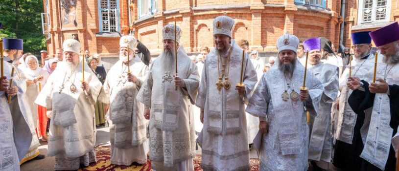 Соборное богослужение в двадцать шестую годовщину со дня кончины архиепископа Пензенского и Кузнецкого Серафима (Тихонова)