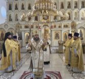 Неделя 7-я по Пятидесятнице в Никольском кафедральном соборе г.Ардатова