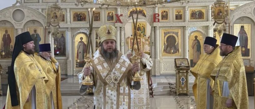Неделя 7-я по Пятидесятнице в Никольском кафедральном соборе г.Ардатова