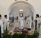 Всенощное бдение в Никольском кафедральном соборе накануне Рождества Предтечи и Крестителя Господня Иоанна