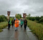 В день памяти убиения Царственной Семьи в Никольском кафедральном соборе прошел Царский Крестным ходом