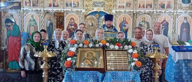 Престольное торжество во Владимирском приходе п.Свиносовхоз Дубенского района