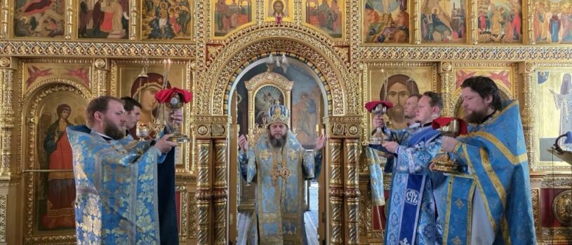 Престольное торжество в Казанско-Ключевской мужской пустыни п.Тургенево Ардатовского района