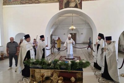 Всенощное бдение в Никольском кафедральном соборе г.Ардатова