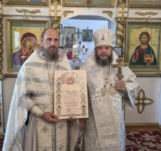 Воскресная Литургия в Михайловском приходе с.Кабаево Дубенского района