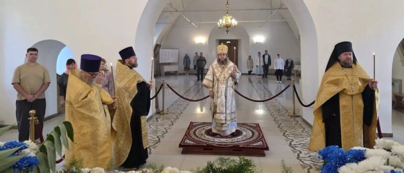 Всенощное бдение в Никольском кафедральном соборе накануне Недели 13-й по Пятидесятнице