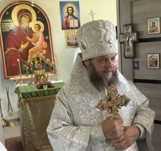Литургия в домовом Троицком храме с.Каменка Атяшевского района