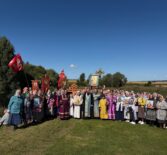 В Христорождественском храме с.Паракино Большеберезниковского района прошел Крестный ход в честь Спаса Нерукотворного