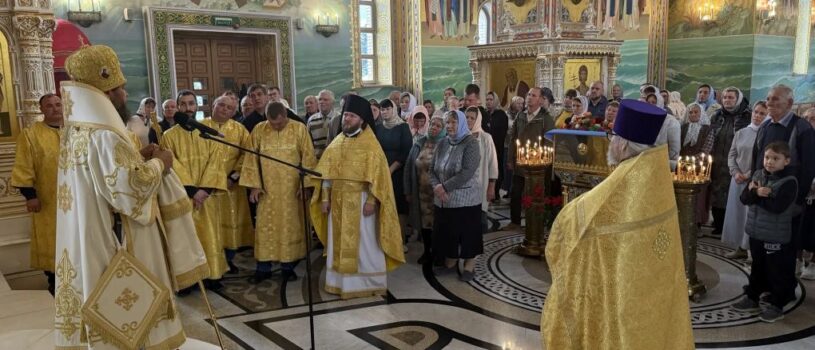 Неделя 11-я по Пятидесятнице в Андреевском кафедральном соборе п.Атяшево