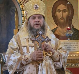 Божественн литургия в Казанско-Ключевской мужской пустыни п.Тургенево Ардатовского района