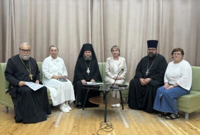 Архипастырь совершил рабочий визит в Чамзинский Лицей №1