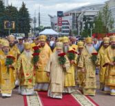 В Саранском кафедральном соборе прошло Престольное торжество, посвященное 25-летию канонизации святого праведного воина Феодора Ушакова