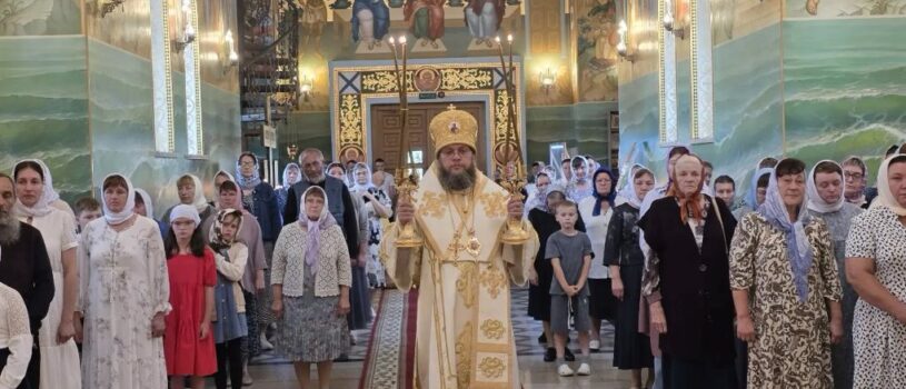 Неделя 9-я по Пятидесятнице, память Пророка Илии, в Андреевском кафедральном соборе п.Атяшево