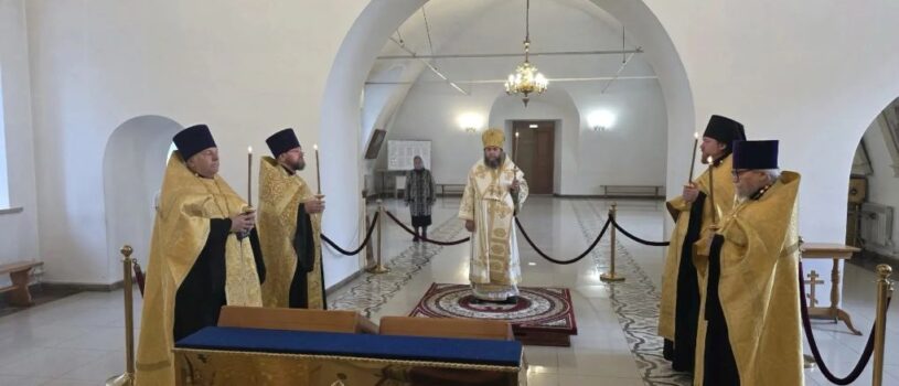 Всенощное бдение в Никольском кафедральном соборе г.Ардатова