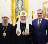 Поздравление Святейшего Патриарха Кирилла Главе Мордовии А.А.Здунову с победой на выборах