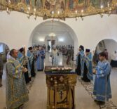 Всенощное бдение в Никольском кафедральном соборе накануне Рождества Пресвятой Богородицы