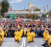 Предстоятель Русской Православной Церкви возглавил Общемосковский крестный ход. Первосвятительское слово Святейшего Патриарха Московского и всея Руси Кирилла