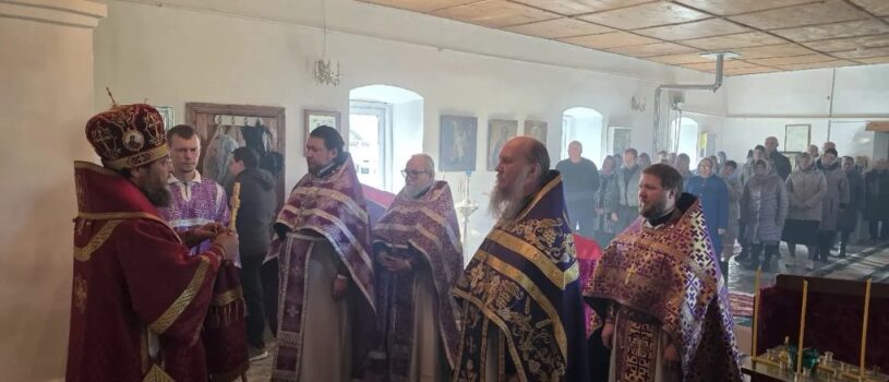 Отдание Воздвижения Креста Господня в Казанском приходе с.Чеберчино Дубенского района