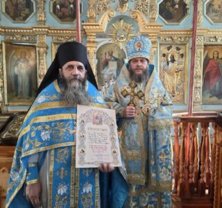 Божественная литургия в Михайловском приходе с.Низовка Ардатовского района