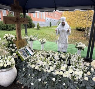 В Казанско-Ключевской обители помянули 40-й день со дня успения новопреставленного Схиархимандрита Илариона (Царева)