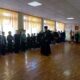 Церемония поднятия Флага РФ и открытый урок разговоры о важном в Апраксинской СОШ Чамзинского района