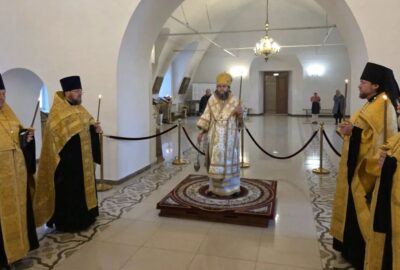 Всенощное бдение в Никольском кафедральном соборе г.Ардатова