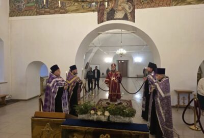 Всенощное бдение в Никольском кафедральном соборе г.Ардатова