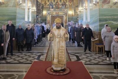 Неделя 21-я по Пятидесятнице в Андреевском кафедральном соборе п.Атяшево
